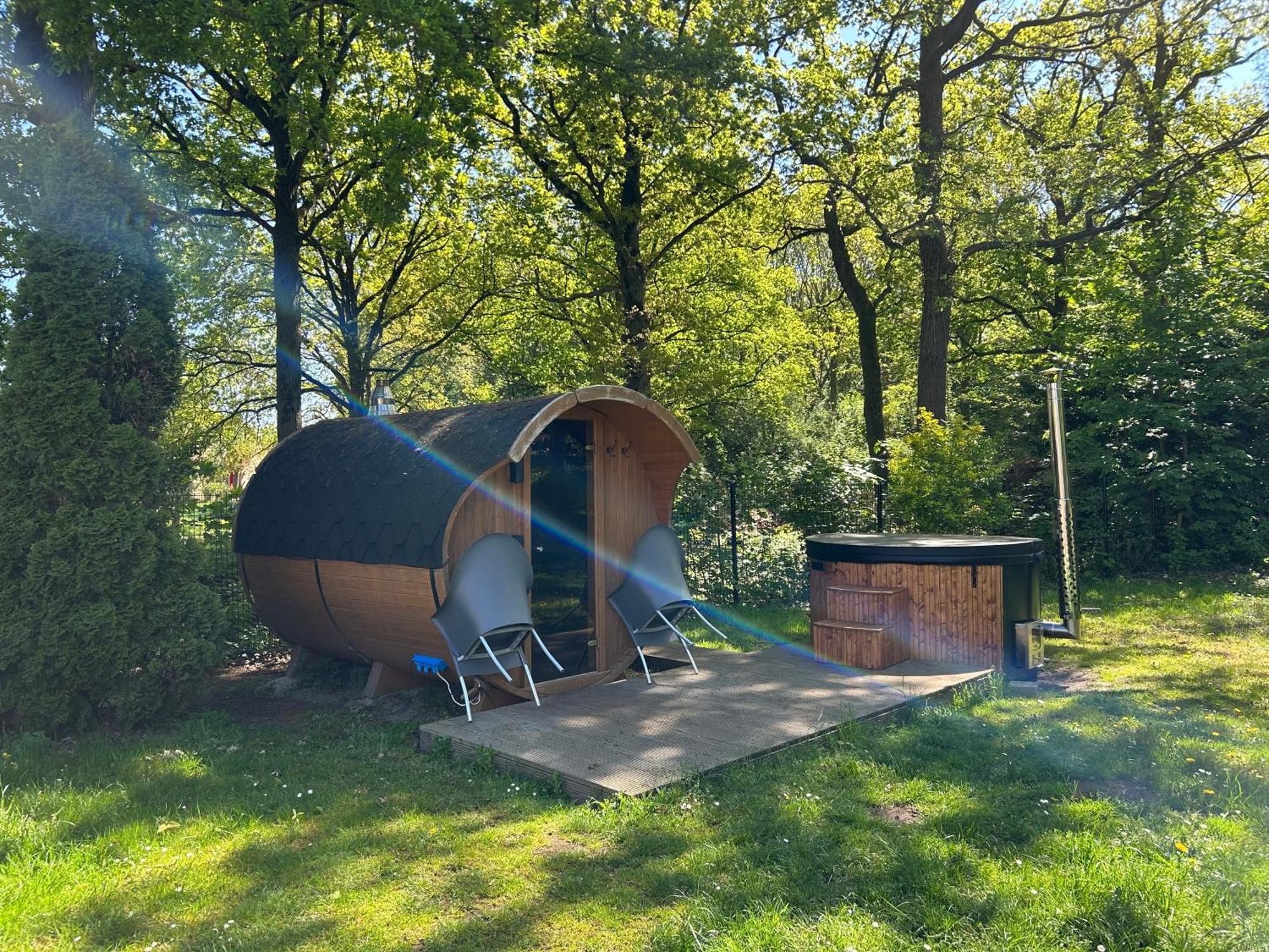 La Casa Pacha Mama Sauna En Hottub Ewijk Ngoại thất bức ảnh