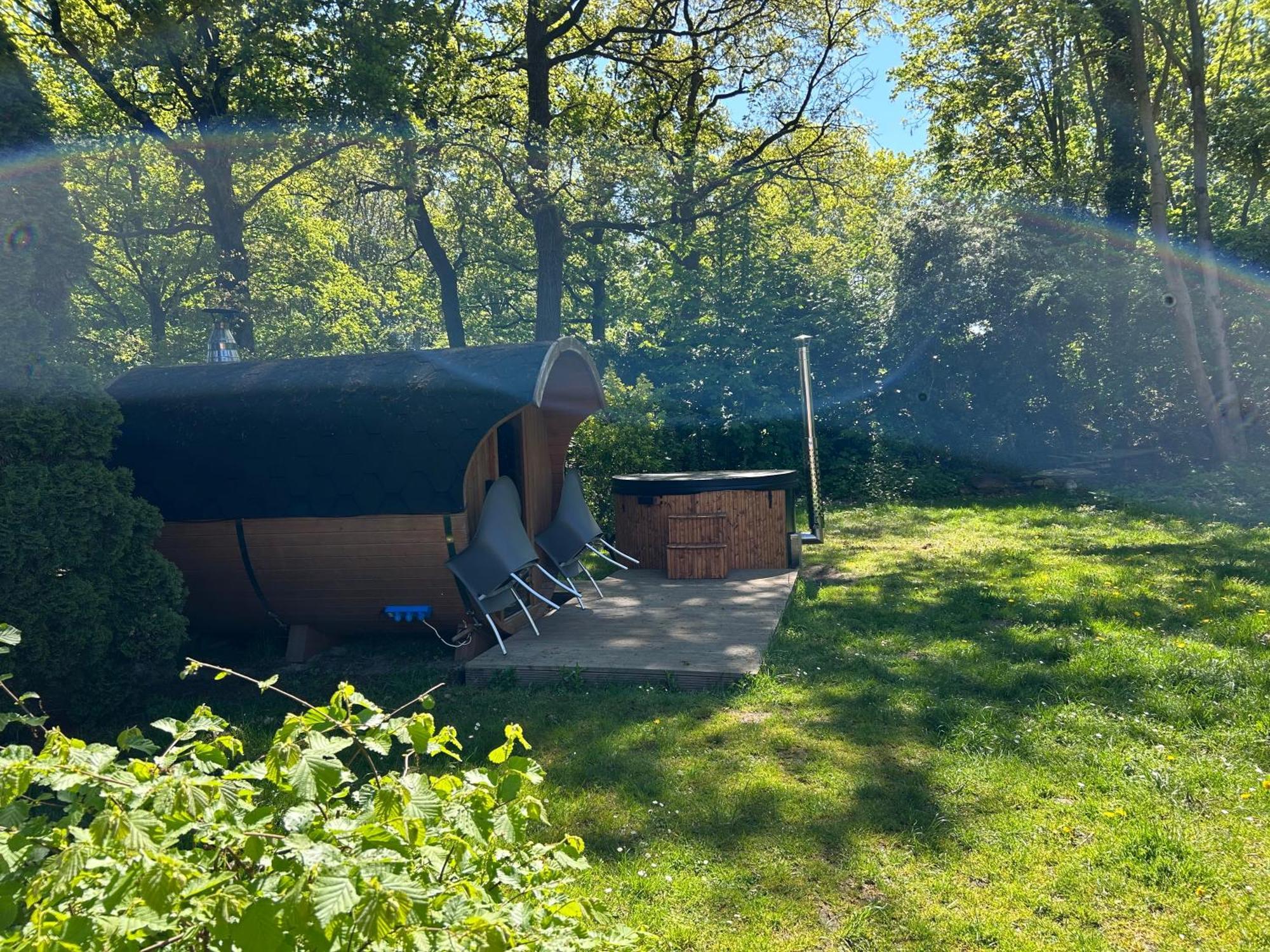 La Casa Pacha Mama Sauna En Hottub Ewijk Ngoại thất bức ảnh